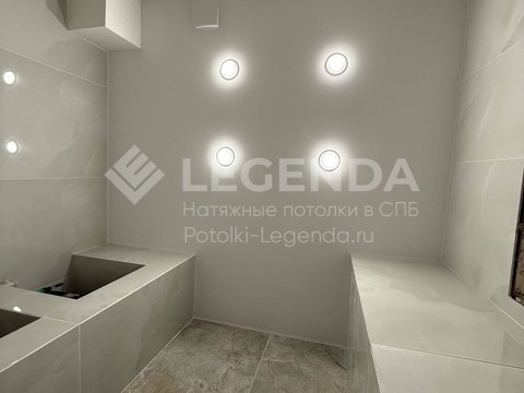 Натяжные потолки Deken в 1-комнатной квартире