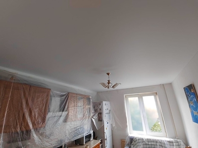 Натяжные потолки Halead, монтаж с укрывной плёнкой 