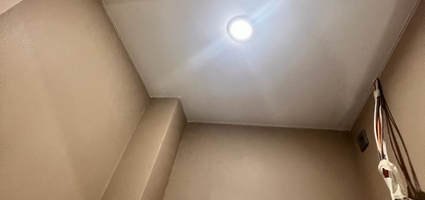 Натяжной потолок MSD Perfekt в гардероб
