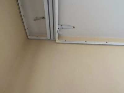 Натяжные потолки в коридоре и кухне (24.1 м²) 